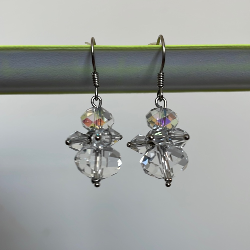 crystal earrings